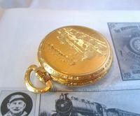 Vintage Pocket Watch 1970s Railroad 12ct Gold Plated West Germany Nos (8 of 11) Vintage Pocket Watch 1970s Railroad 12ct Gold Plated West Germany Nos (8 of 11)