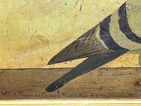 Decorative Sporting Early 20th Century Oil Canvas Painting English Racing Pigeon (11 of 35) Decorative Sporting Early 20th Century Oil Canvas Painting English Racing Pigeon (11 of 35)