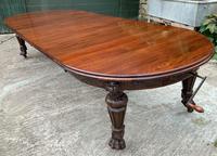 Impressive Victorian Mahogany Extending Dining Table - Seats 12 (16 of 23) Impressive Victorian Mahogany Extending Dining Table - Seats 12 (16 of 23)