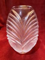 Rare Lalique “Palmier” pattern vase designed by Marc Lalique (6 of 7) Rare Lalique “Palmier” pattern vase designed by Marc Lalique (6 of 7)