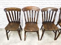 Matched Set of 6 Windsor Lathback Kitchen Chairs (5 of 7) Matched Set of 6 Windsor Lathback Kitchen Chairs (5 of 7)