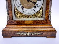 Burr Walnut Mantle Clock (7 of 7) Burr Walnut Mantle Clock (7 of 7)