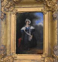 Late Regency Miniature Oil of a Lady (2 of 7) Late Regency Miniature Oil of a Lady (2 of 7)