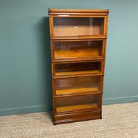 Tall Golden Oak Globe Wernicke Stacking Barristers Bookcase (6 of 7) Tall Golden Oak Globe Wernicke Stacking Barristers Bookcase (6 of 7)