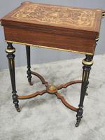 Louis XV Style French Marquetry Games / Side Table (15 of 15) Louis XV Style French Marquetry Games / Side Table (15 of 15)