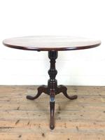 Antique Mahogany Pillar Table (7 of 8) Antique Mahogany Pillar Table (7 of 8)