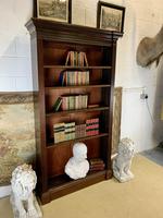 Superb Large 19th Century Mahogany Open Bookcase (3 of 8) Superb Large 19th Century Mahogany Open Bookcase (3 of 8)
