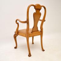 Antique Burr Walnut Dining Table & Chairs by Epstein (13 of 15) Antique Burr Walnut Dining Table & Chairs by Epstein (13 of 15)