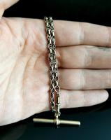 Antique 9ct Gold Watch Chain, Fancy Link, Albert Chain (8 of 9) Antique 9ct Gold Watch Chain, Fancy Link, Albert Chain (8 of 9)
