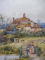 Pair of Watercolours Cottages in Kent Listed Artist Will Anderson (9 of 10) Pair of Watercolours Cottages in Kent Listed Artist Will Anderson (9 of 10)
