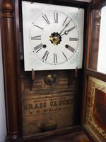 Antique American Ogee Wall Clock – Weight Driven Wall / Mantel Clock (2 of 12) Antique American Ogee Wall Clock – Weight Driven Wall / Mantel Clock (2 of 12)