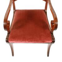 Georgian Mahogany Sabre Leg Chair (4 of 8) Georgian Mahogany Sabre Leg Chair (4 of 8)