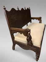 Burmese Rosewood Hand Carved Settee (3 of 6) Burmese Rosewood Hand Carved Settee (3 of 6)