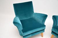 Pair of Vintage Armchairs & Ottomans c.1960’s (8 of 13) Pair of Vintage Armchairs & Ottomans c.1960’s (8 of 13)