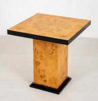 Art Deco Figured Elm Occasional Table (2 of 5) Art Deco Figured Elm Occasional Table (2 of 5)