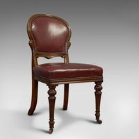 Pair of Antique Chairs, Walnut, Leather, Seat, Doveston, Bird & Hull, Victorian (2 of 12) Pair of Antique Chairs, Walnut, Leather, Seat, Doveston, Bird & Hull, Victorian (2 of 12)