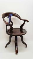 Victorian Mahogany swivel, desk or office chair (10 of 15) Victorian Mahogany swivel, desk or office chair (10 of 15)