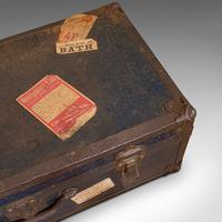 Antique Steamer Trunk, English, Travel, Voyage, Chest, Edwardian c.1910 (11 of 12) Antique Steamer Trunk, English, Travel, Voyage, Chest, Edwardian c.1910 (11 of 12)