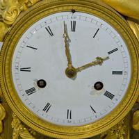Fine French Empire Ormolu Mantel Clock (6 of 9) Fine French Empire Ormolu Mantel Clock (6 of 9)