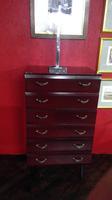 Pair of Lacquered Tallboy Chests of Drawers (2 of 5) Pair of Lacquered Tallboy Chests of Drawers (2 of 5)