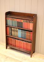 Small Graduated Open Oak Bookcase (5 of 10) Small Graduated Open Oak Bookcase (5 of 10)