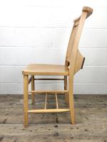 Set of Four Vintage Beech Chapel Chairs (13 of 16) Set of Four Vintage Beech Chapel Chairs (13 of 16)