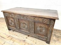 Antique 18th Century Carved Oak Coffer (3 of 10) Antique 18th Century Carved Oak Coffer (3 of 10)
