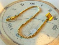 Antique Pocket Watch Chain 1930s Art Deco 12ct Gold Plated With Button Hole Fob (2 of 8) Antique Pocket Watch Chain 1930s Art Deco 12ct Gold Plated With Button Hole Fob (2 of 8)