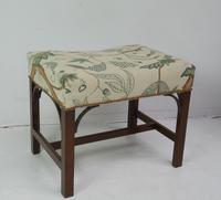 Georgian Stool Crewel Work
