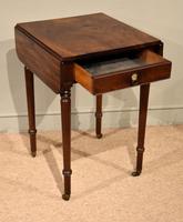 Attractive Regency Period Mahogany Drop Leaf Side Table (6 of 6) Attractive Regency Period Mahogany Drop Leaf Side Table (6 of 6)