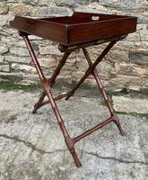 Victorian Mahogany Folding Butlers Tray (13 of 21) Victorian Mahogany Folding Butlers Tray (13 of 21)