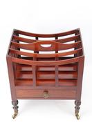 Antique Georgian Mahogany Canterbury