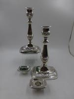 Pair of Antique Silver Candlesticks London 1906 (4 of 11) Pair of Antique Silver Candlesticks London 1906 (4 of 11)