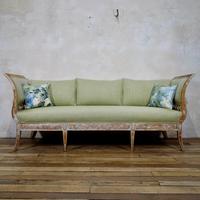 Elegant 18th Century Gustavian Dry Scraped Sofa Lindome c.1790 (14 of 14) Elegant 18th Century Gustavian Dry Scraped Sofa Lindome c.1790 (14 of 14)