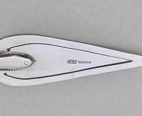 Silver Trowel Shaped Bookmark by Crisford & Norris, Birmingham c.1900 (2 of 6) Silver Trowel Shaped Bookmark by Crisford & Norris, Birmingham c.1900 (2 of 6)