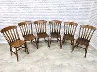 Matched Set of Six Victorian Windsor Lathback Chairs (3 of 8) Matched Set of Six Victorian Windsor Lathback Chairs (3 of 8)