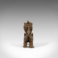 Small Antique Pixiu Figure, Oriental, Brass, Mythological, Statue, Victorian (12 of 12) Small Antique Pixiu Figure, Oriental, Brass, Mythological, Statue, Victorian (12 of 12)