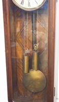 Fantastic Antique Walnut Arch Glazed 8-day Twin Weight Striking Vienna Regulator Wall Clock (8 of 12) Fantastic Antique Walnut Arch Glazed 8-day Twin Weight Striking Vienna Regulator Wall Clock (8 of 12)
