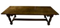 19thc English Oak Refectory Table c1850 (6 of 9) 19thc English Oak Refectory Table c1850 (6 of 9)