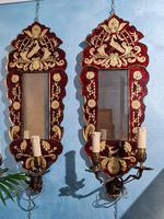 Pair of Venetian Mirrors with Applique, 1880 (6 of 9) Pair of Venetian Mirrors with Applique, 1880 (6 of 9)