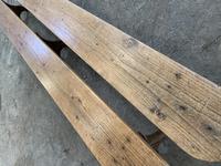 Pair of Long Chestnut Benches (6 of 10) Pair of Long Chestnut Benches (6 of 10)