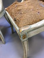 Pair of Empire French Painted Chairs (8 of 10) Pair of Empire French Painted Chairs (8 of 10)