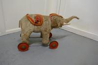 Wonderful Old French Pull Along Circus Elephant (5 of 7) Wonderful Old French Pull Along Circus Elephant (5 of 7)
