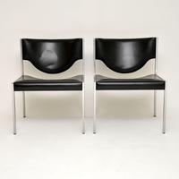 Pair of Vintage Danish Steel Lounge Chairs (2 of 7) Pair of Vintage Danish Steel Lounge Chairs (2 of 7)