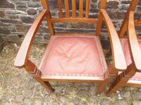 A Pair of Arts and Crafts Oak Chairs (10 of 10) A Pair of Arts and Crafts Oak Chairs (10 of 10)
