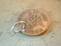 Vintage Pocket Watch Chain Fob 1948 Lucky Silver Sixpence Old 6d Coin Fob (7 of 8) Vintage Pocket Watch Chain Fob 1948 Lucky Silver Sixpence Old 6d Coin Fob (7 of 8)