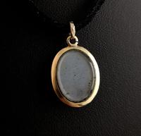 Victorian mourning locket pendant, 15ct gold, pearl (10 of 13) Victorian mourning locket pendant, 15ct gold, pearl (10 of 13)