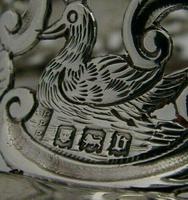 Rare English Solid Sterling Silver Potato Dish Ring London 1917 Antique (2 of 12) Rare English Solid Sterling Silver Potato Dish Ring London 1917 Antique (2 of 12)