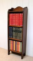 Small Proportioned Solid Oak Open Bookcase (5 of 10) Small Proportioned Solid Oak Open Bookcase (5 of 10)