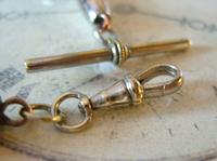 Antique Pocket Watch Chain 1918 WW1 Silver Steel Bullet Casing Albert With T Bar (8 of 11) Antique Pocket Watch Chain 1918 WW1 Silver Steel Bullet Casing Albert With T Bar (8 of 11)